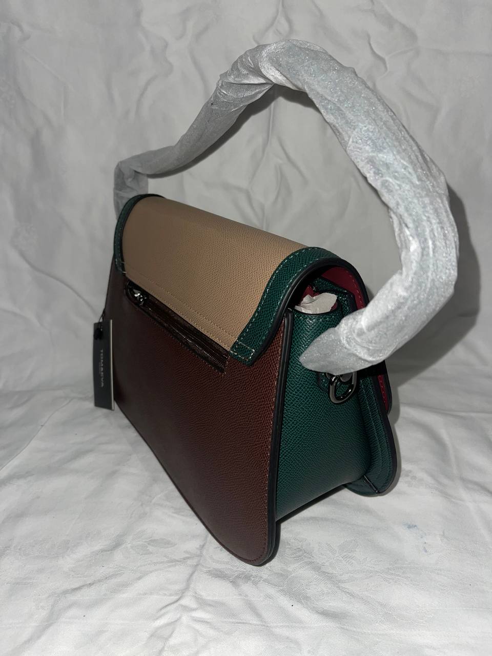 Sac à main Tom & Eva 24B-6108 Coffee / Khaki