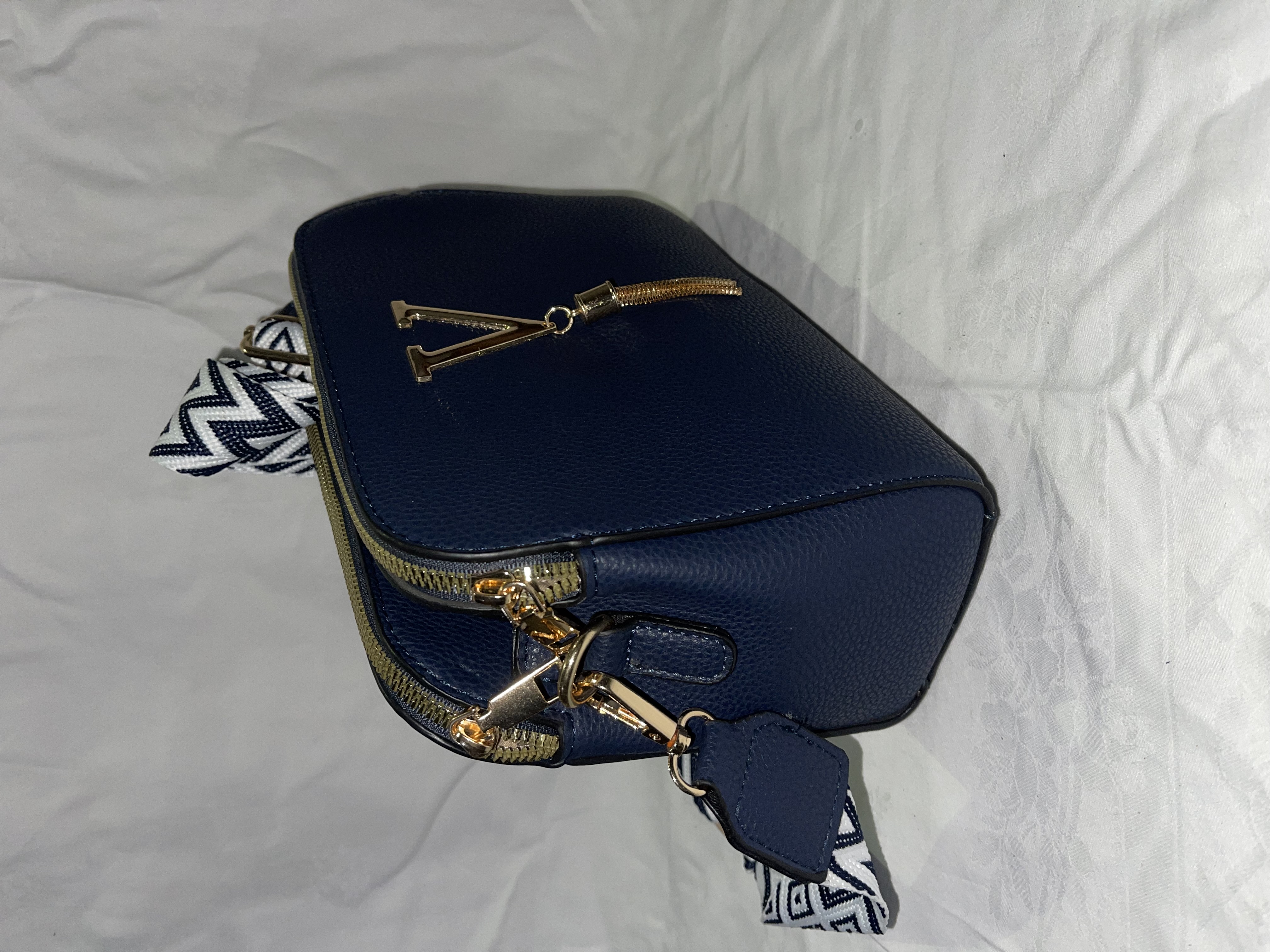 Sac bandoulière Alexia Bleu