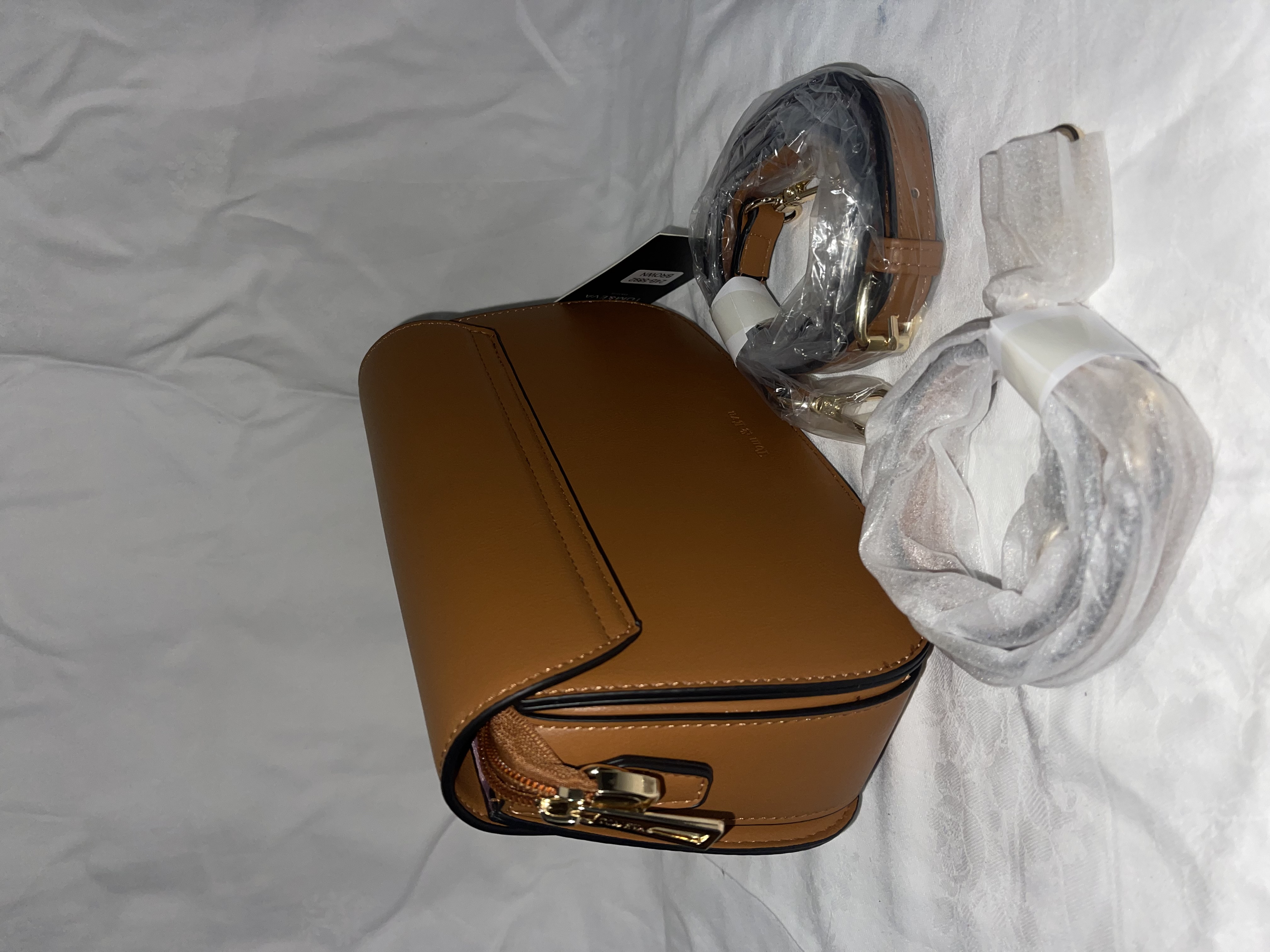 Sac bandoulière Tom & Eva Marron